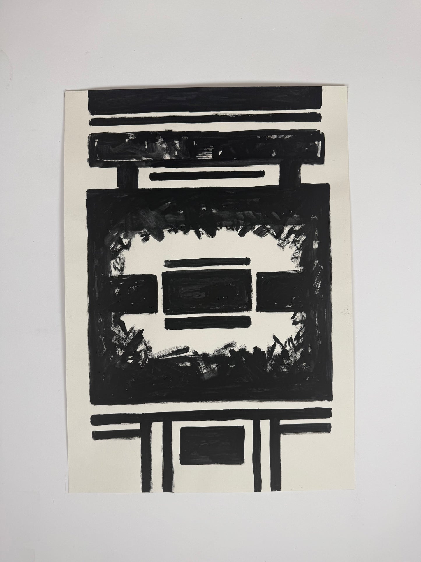 Monochromatic Original Artwork No.306- ARTHUR ALLAN WILSON, Scottish | 1944-2024