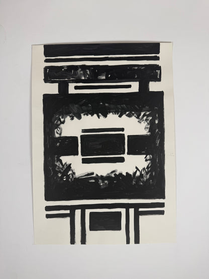 Monochromatic Original Artwork No.306- ARTHUR ALLAN WILSON, Scottish | 1944-2024