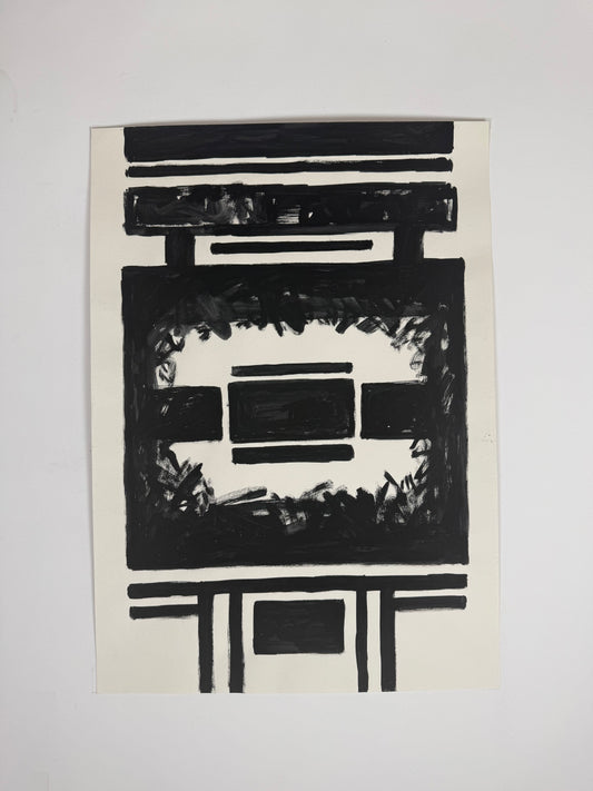 Monochromatic Original Artwork No.306- ARTHUR ALLAN WILSON, Scottish | 1944-2024