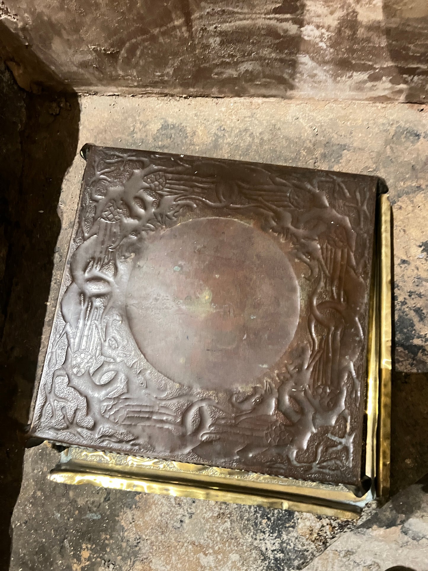 Pair of late 19thC Arts and Crafts Trays