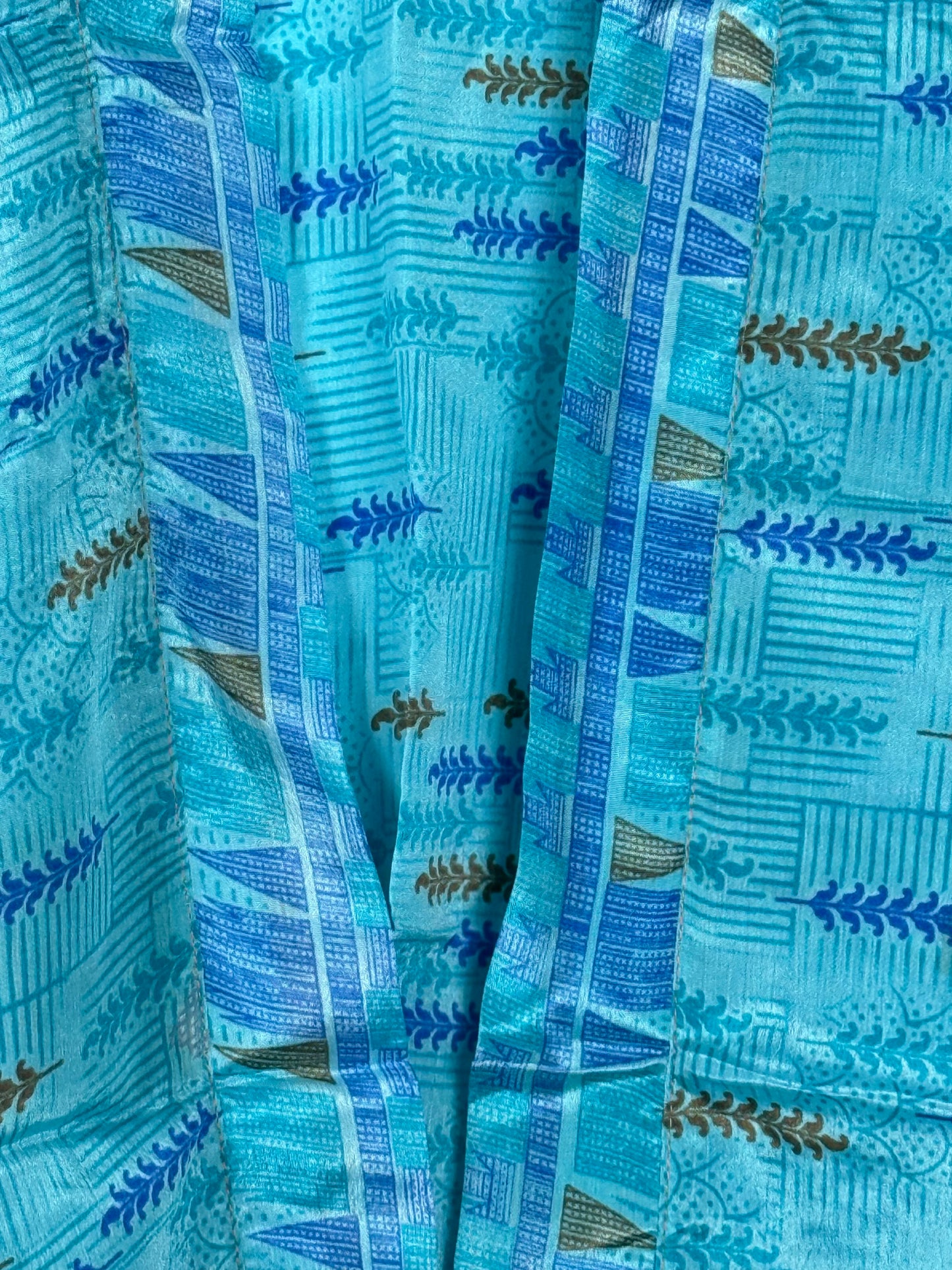 Vintage Saree Silk Shrug Blouse