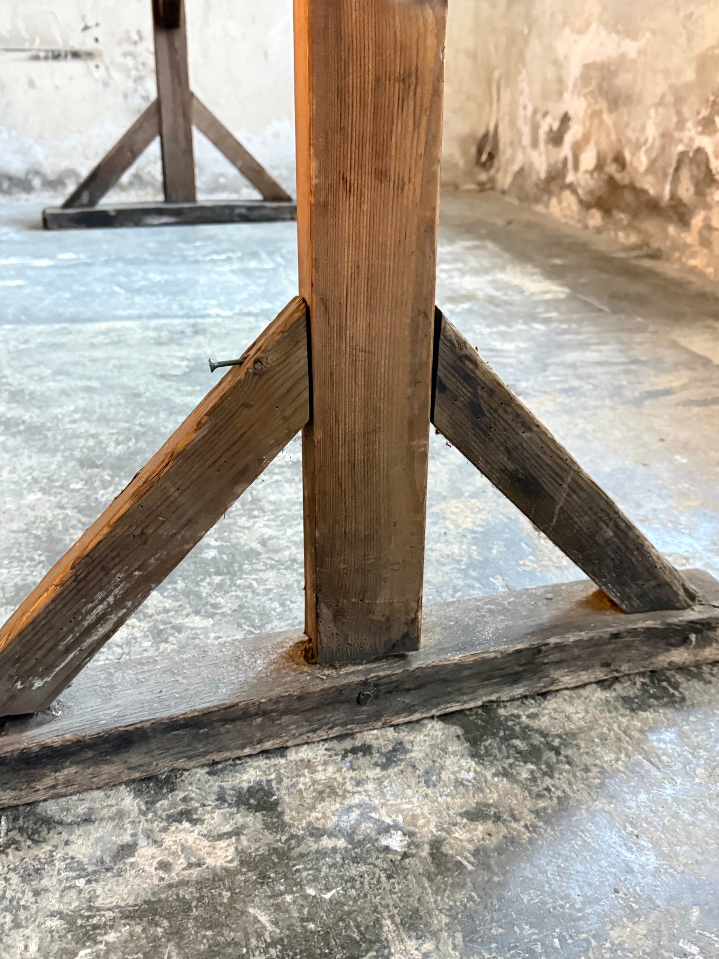 19thC Double Sided Ribbon Drying Rack