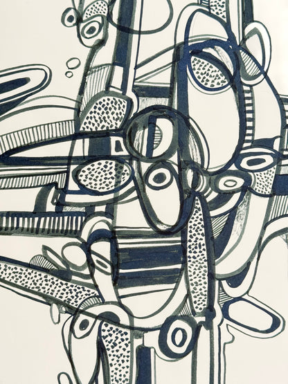 Monochromatic Original Artwork No.241 - ARTHUR ALLAN WILSON, Scottish | 1944-2024