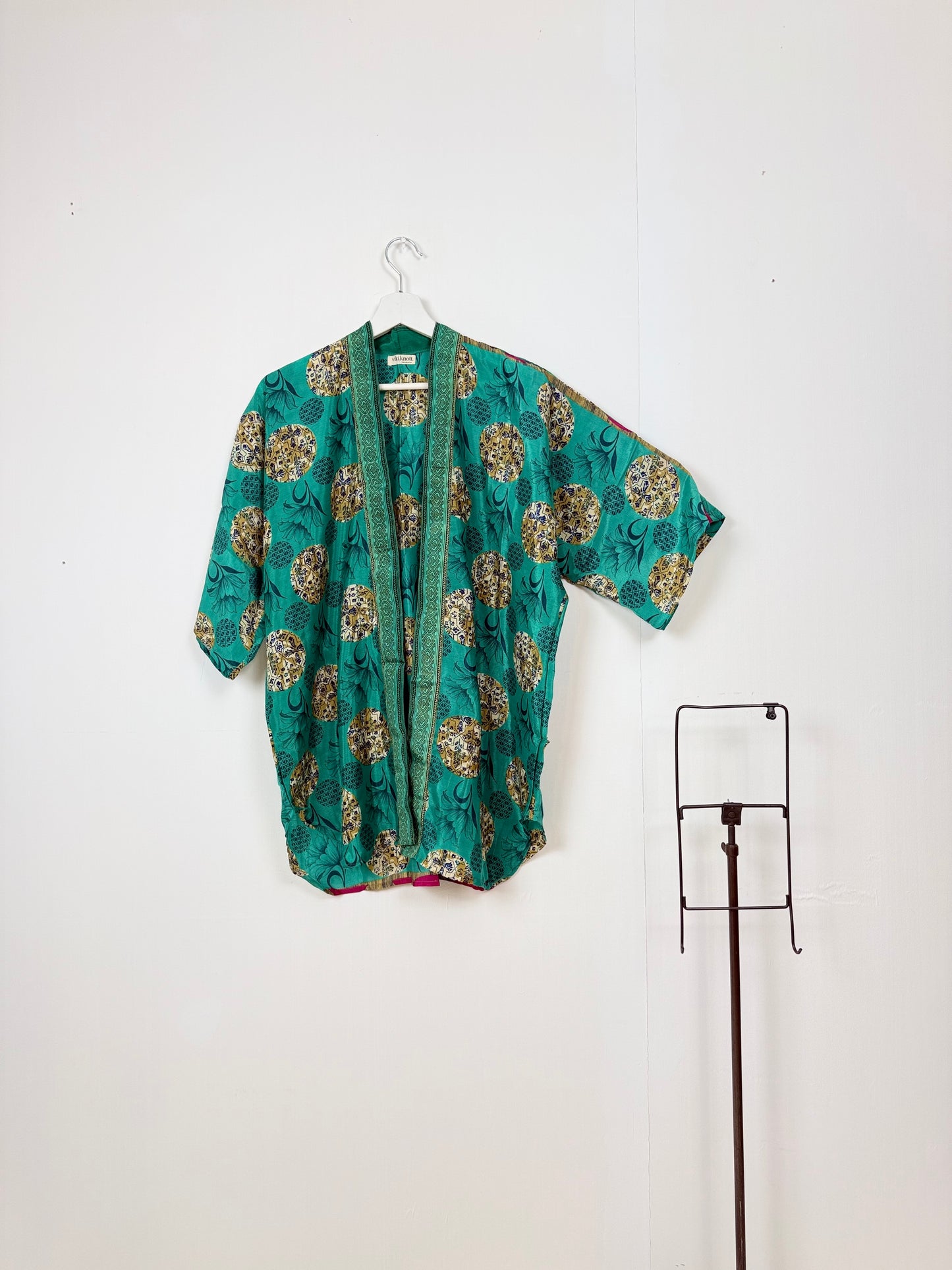 Vintage Saree Silk Trousers & Shirt Co-ordinated Set