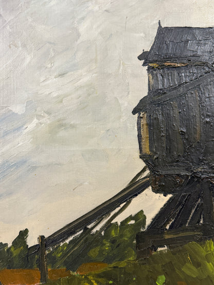 The Old Windmill | Low Countries School, c.1950s-60s