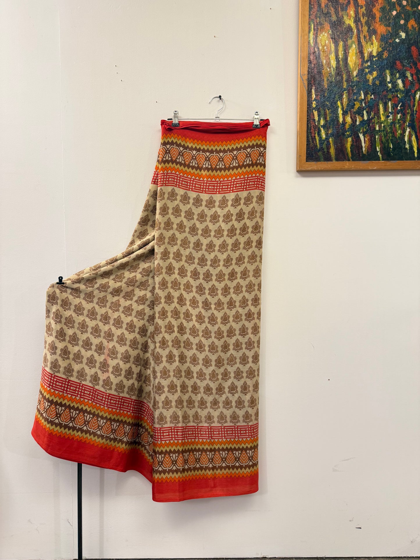 Vintage Pure Silk Saree Fabric