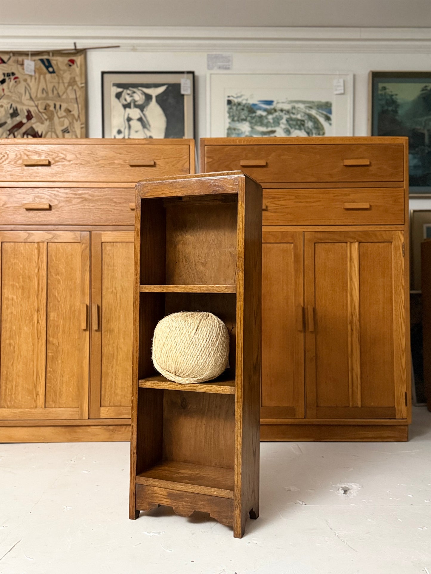 A Neat Set of Bookshelves from the Post War Utility Furniture Scheme