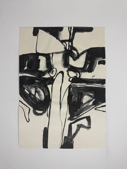 Monochromatic Original Artwork No.323 - ARTHUR ALLAN WILSON, Scottish | 1944-2024