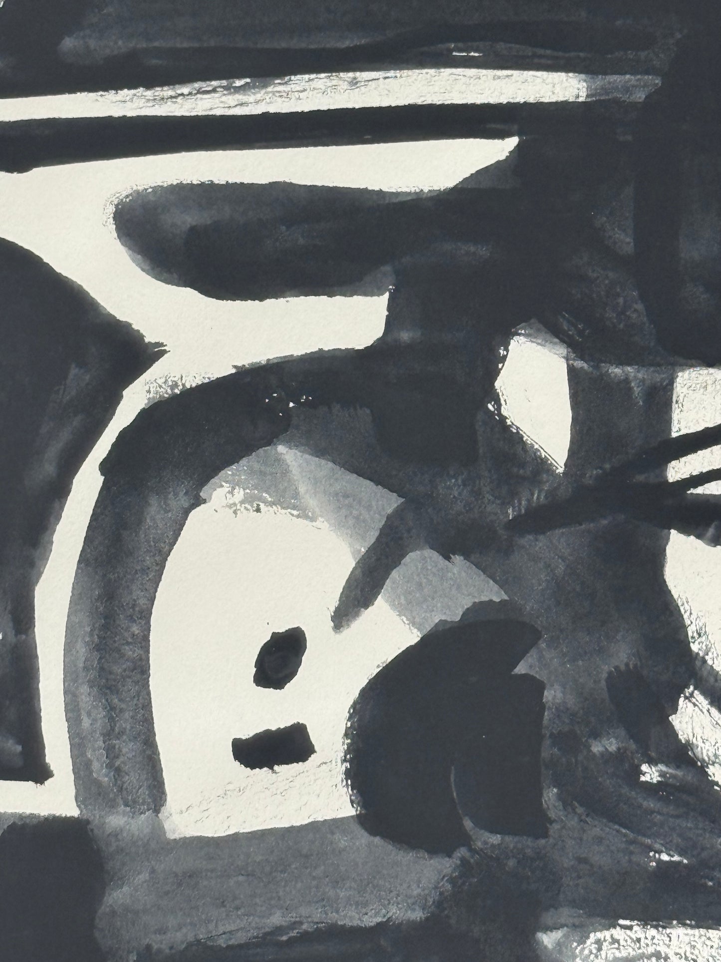 Monochromatic Original Artwork No.326- ARTHUR ALLAN WILSON, Scottish | 1944-2024