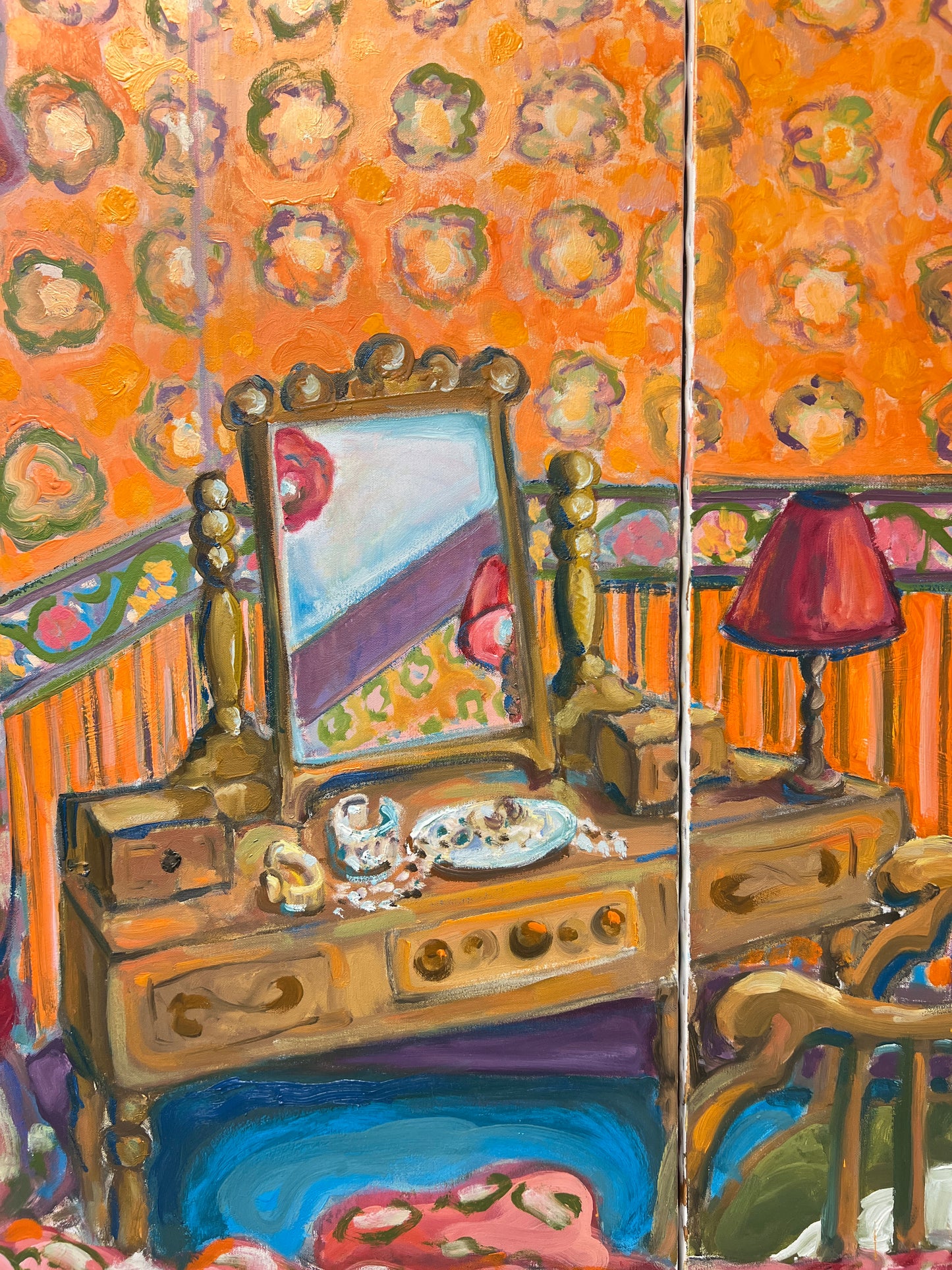 The Bedroom Triptych - ISOBEL COLVILLE Scottish | 1935 - 2025
