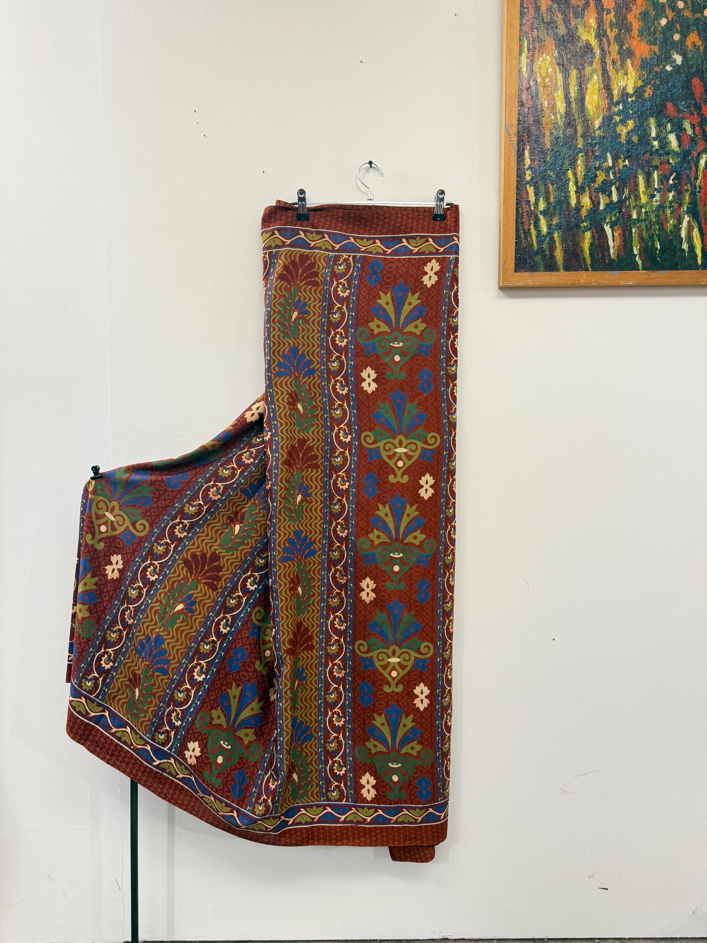 Vintage Pure Silk Saree Fabric