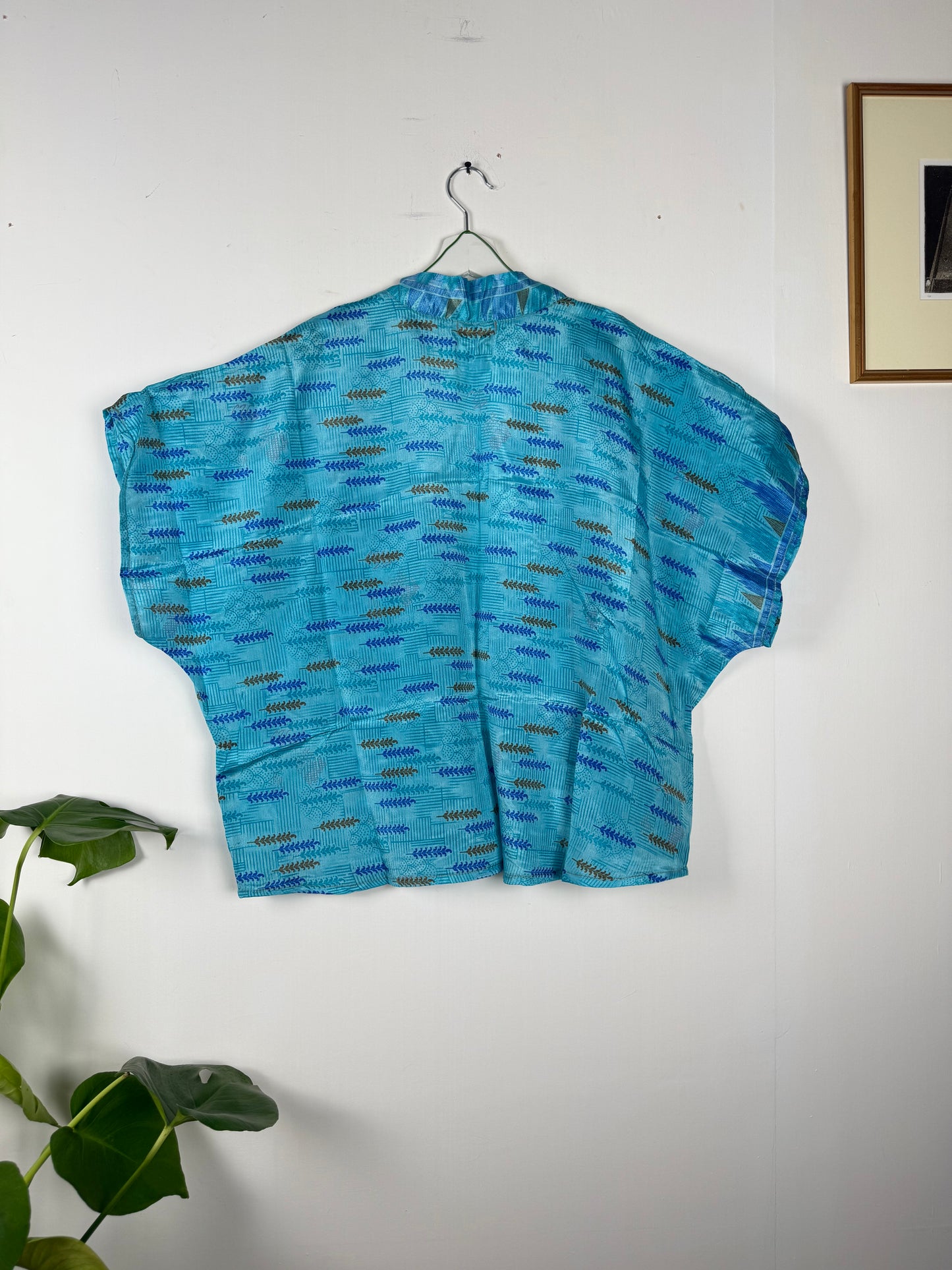 Vintage Saree Silk Shrug Blouse
