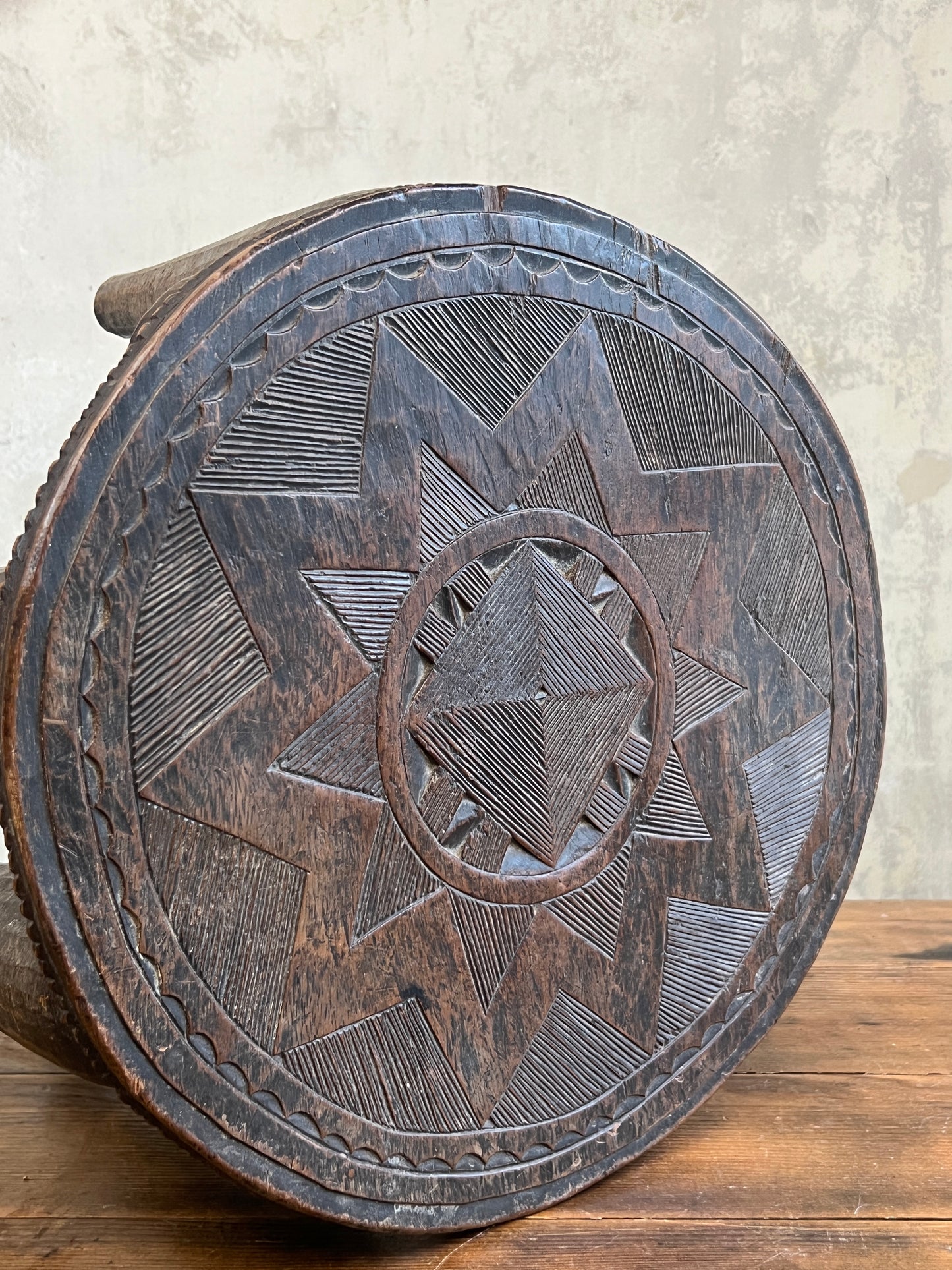 A Nigerian Nupe or Elephant Stool /Table, c1900