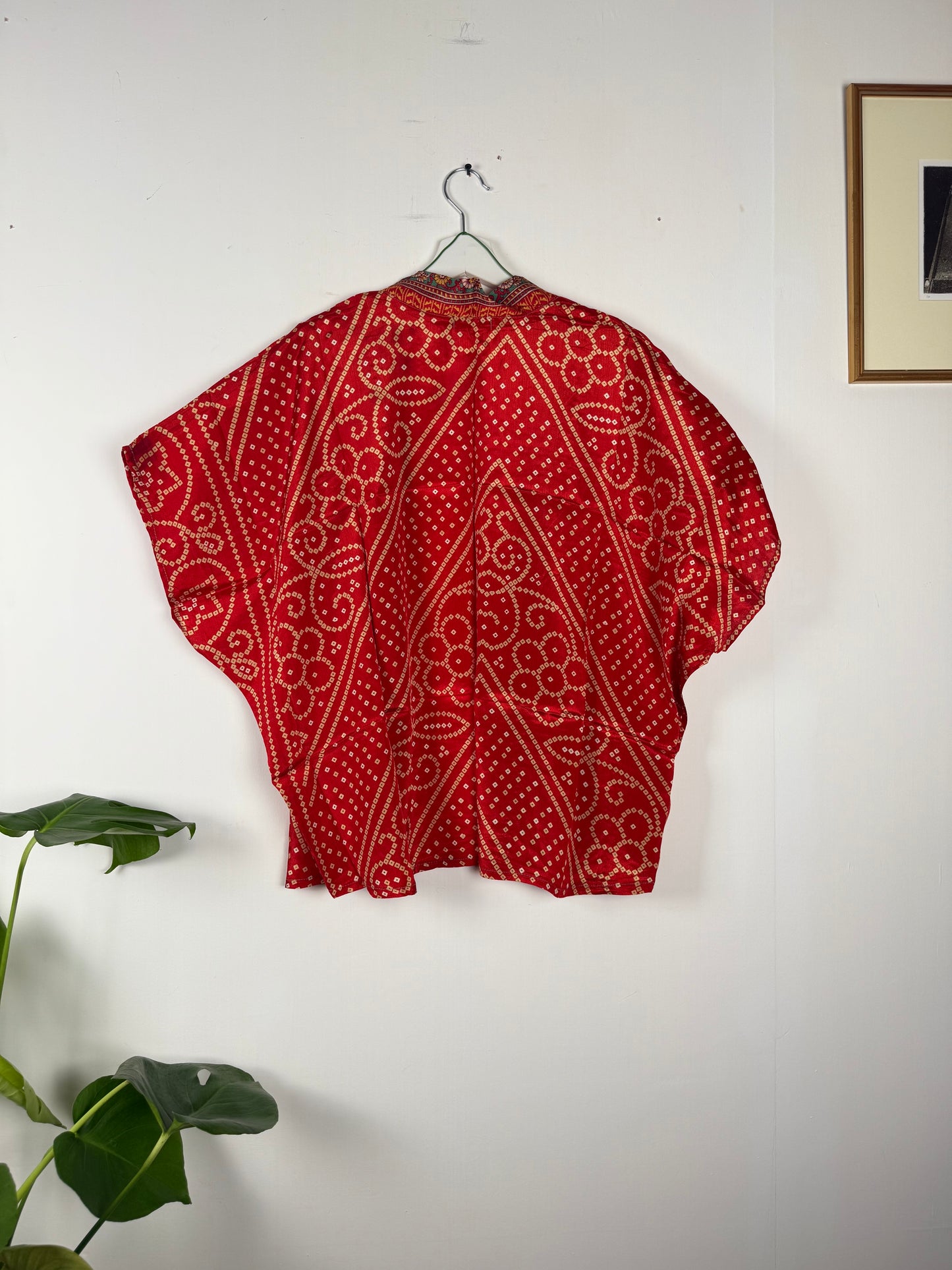 Vintage Saree Silk Shrug Blouse