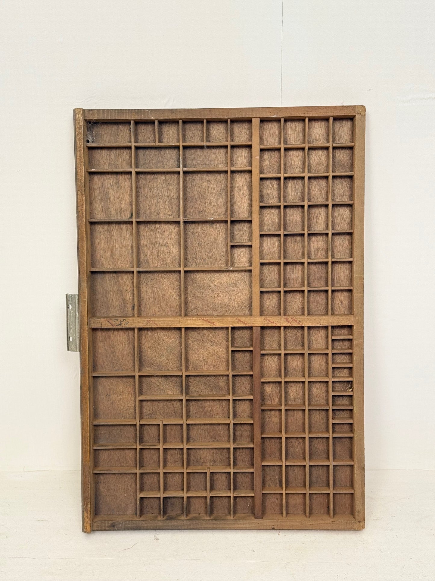 A 1950's French Printers Typeset Tray No 1