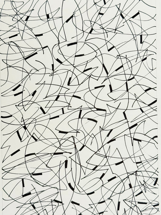 Monochromatic Original Artwork No. 201 - ARTHUR ALLAN WILSON, Scottish | 1944-2024