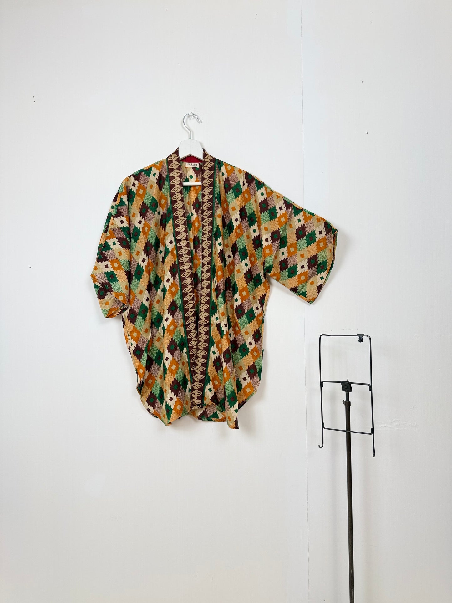 Vintage Saree Silk Trousers & Shirt Co-ordinated Set