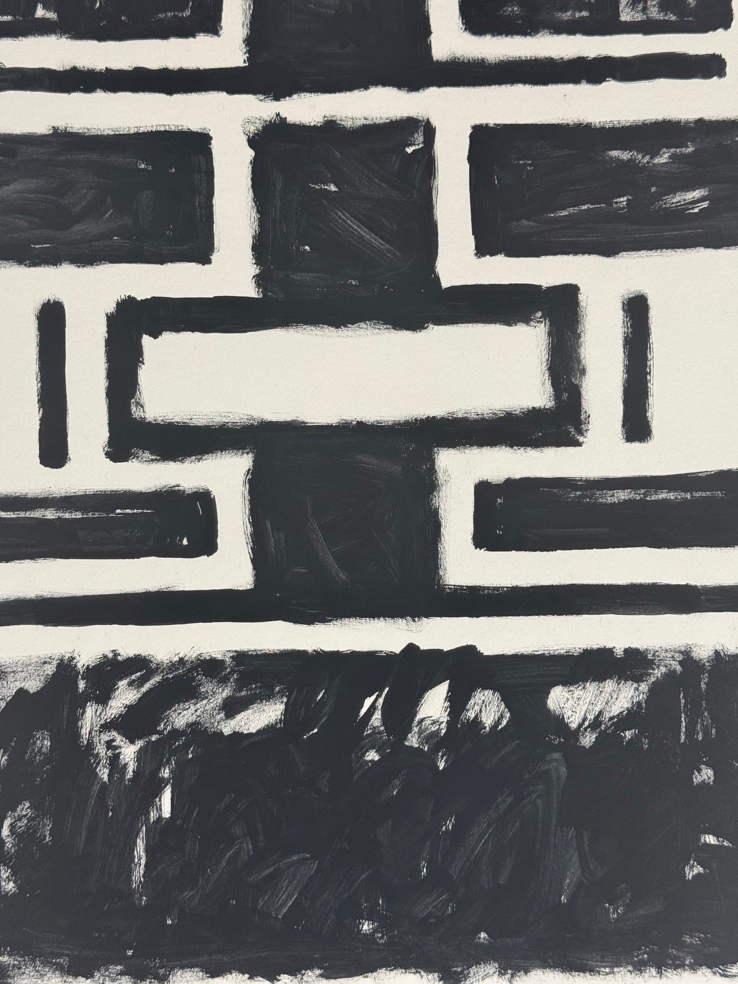 Monochromatic Original Artwork No.307- ARTHUR ALLAN WILSON, Scottish | 1944-2024