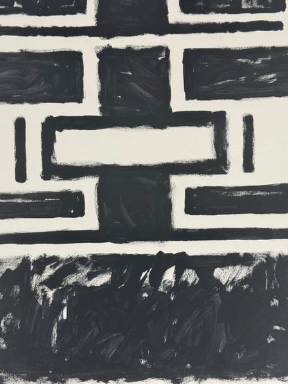 Monochromatic Original Artwork No.307- ARTHUR ALLAN WILSON, Scottish | 1944-2024