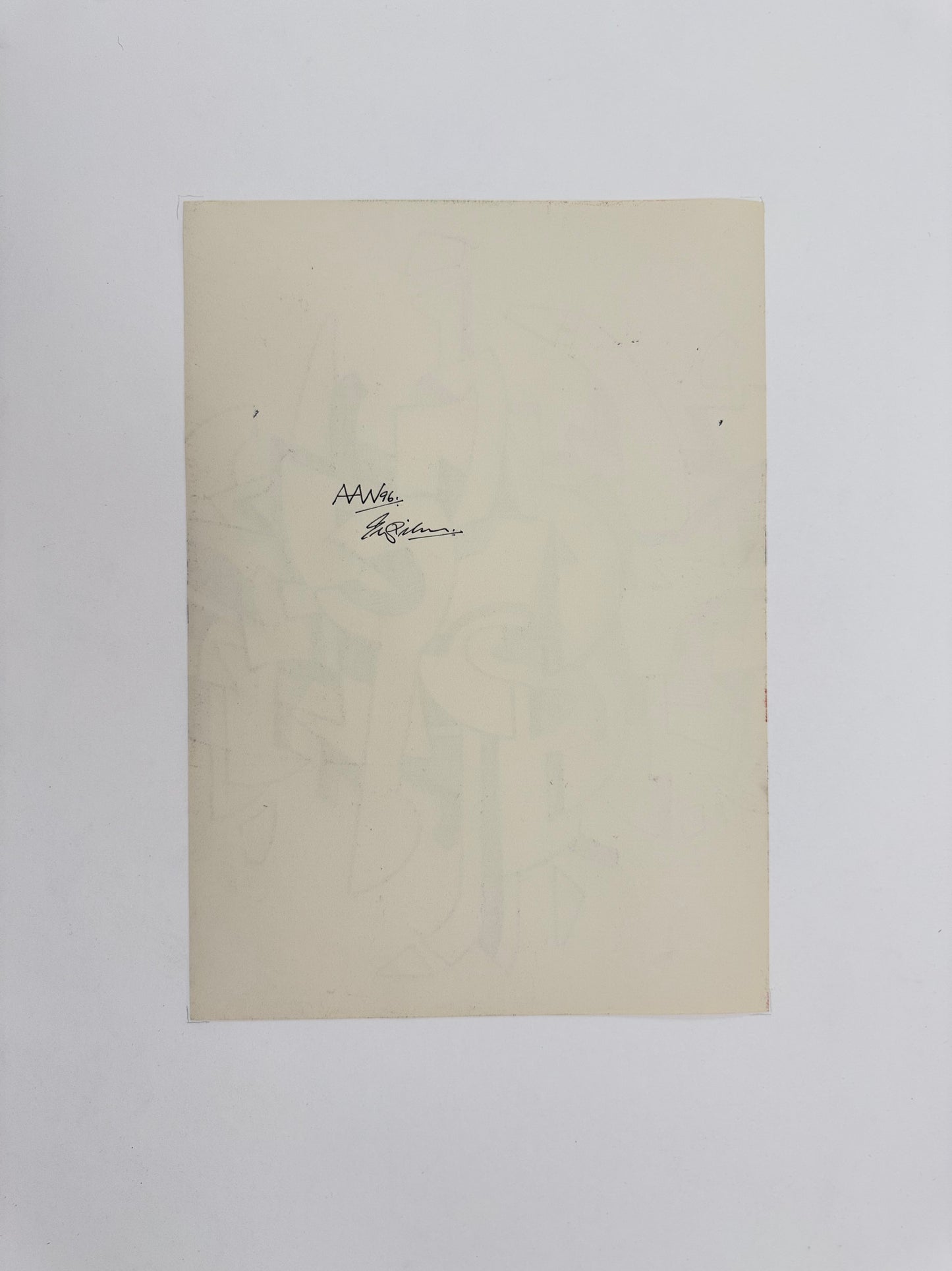 Monochromatic Original Artwork No.257 - ARTHUR ALLAN WILSON, Scottish | 1944-2024