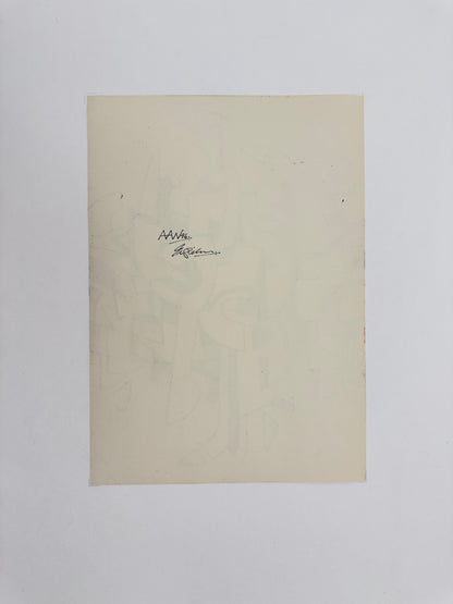Monochromatic Original Artwork No.257 - ARTHUR ALLAN WILSON, Scottish | 1944-2024