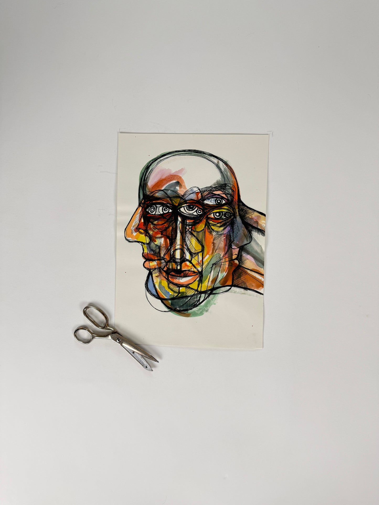Colour Wash Original Artwork No.403 - ARTHUR ALLAN WILSON, Scottish | 1944-2024