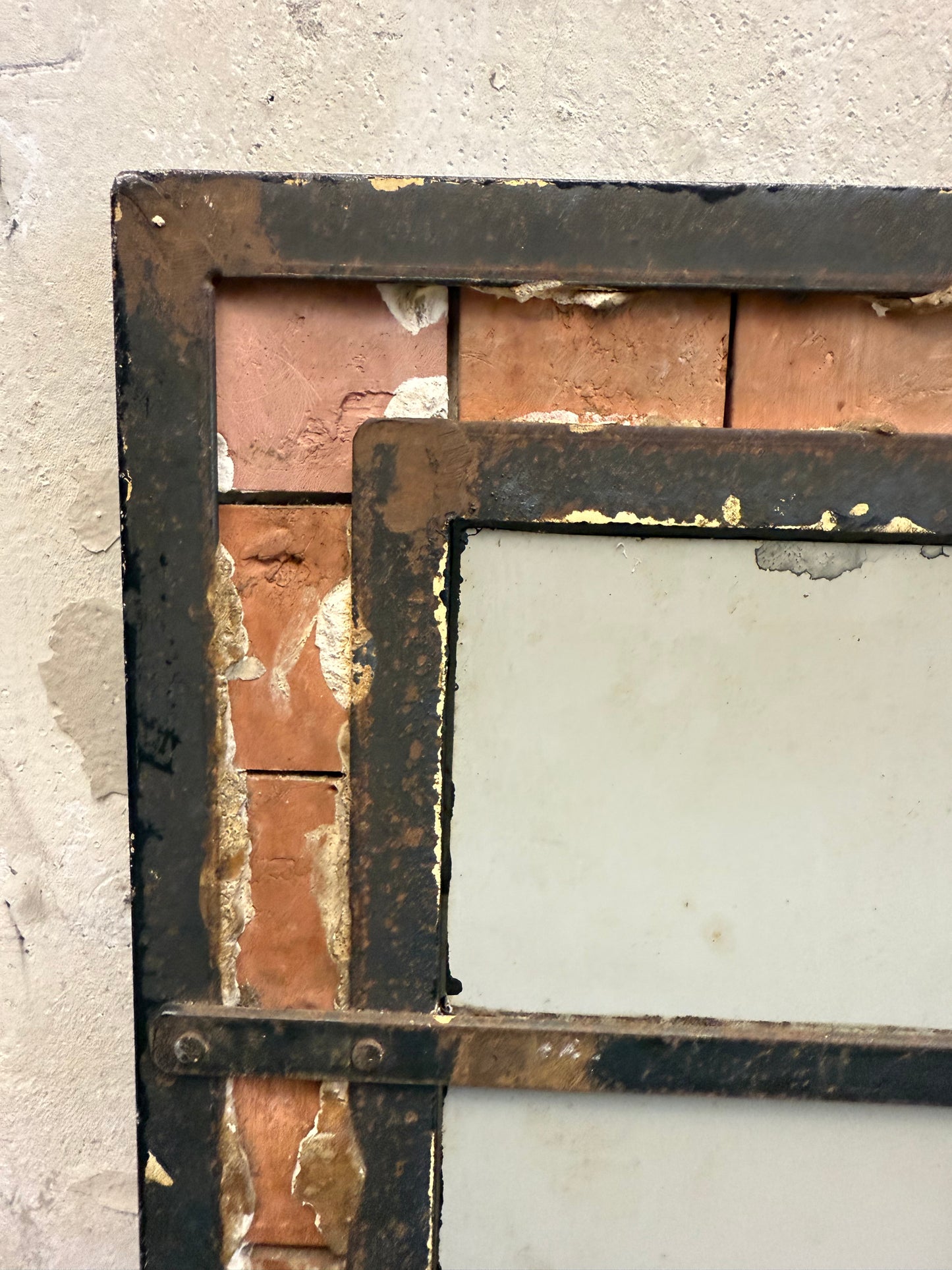 Folk Art Wall Mirror