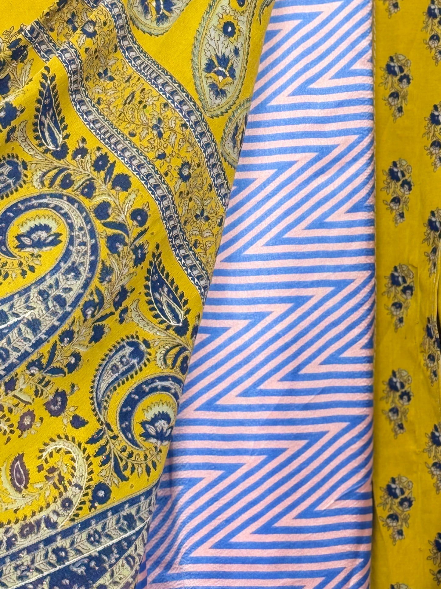 Vintage Saree Silk Wrap Skirt