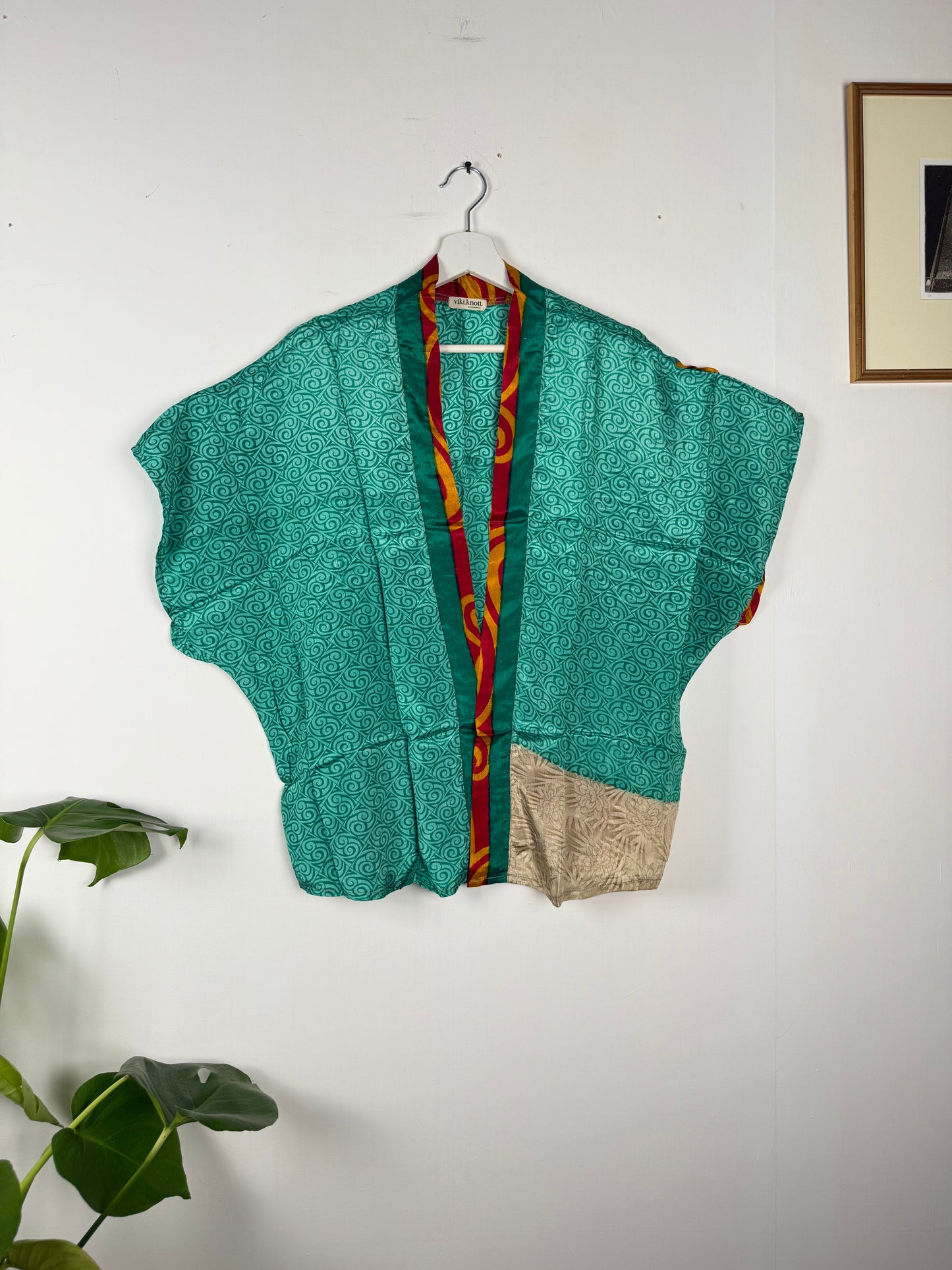 Vintage Saree Silk Shrug Blouse