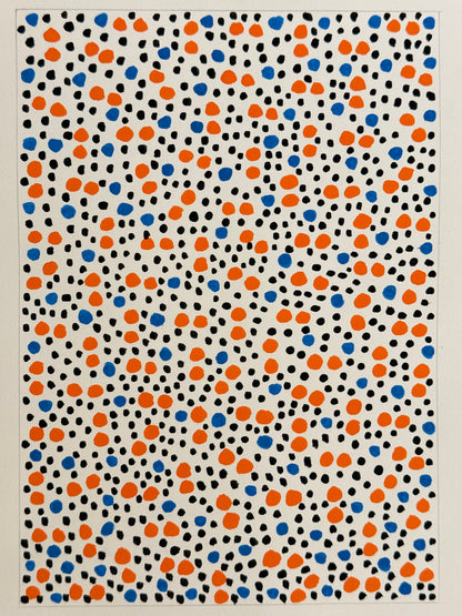 Pointillist Ink on Paper Original Artwork No.30 - ARTHUR ALLAN WILSON, Scottish | 1944-2024