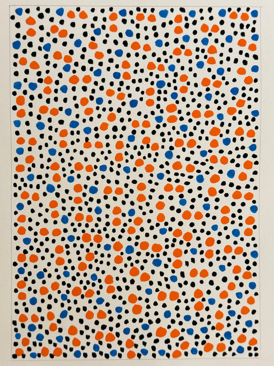 Pointillist Ink on Paper Original Artwork No.30 - ARTHUR ALLAN WILSON, Scottish | 1944-2024