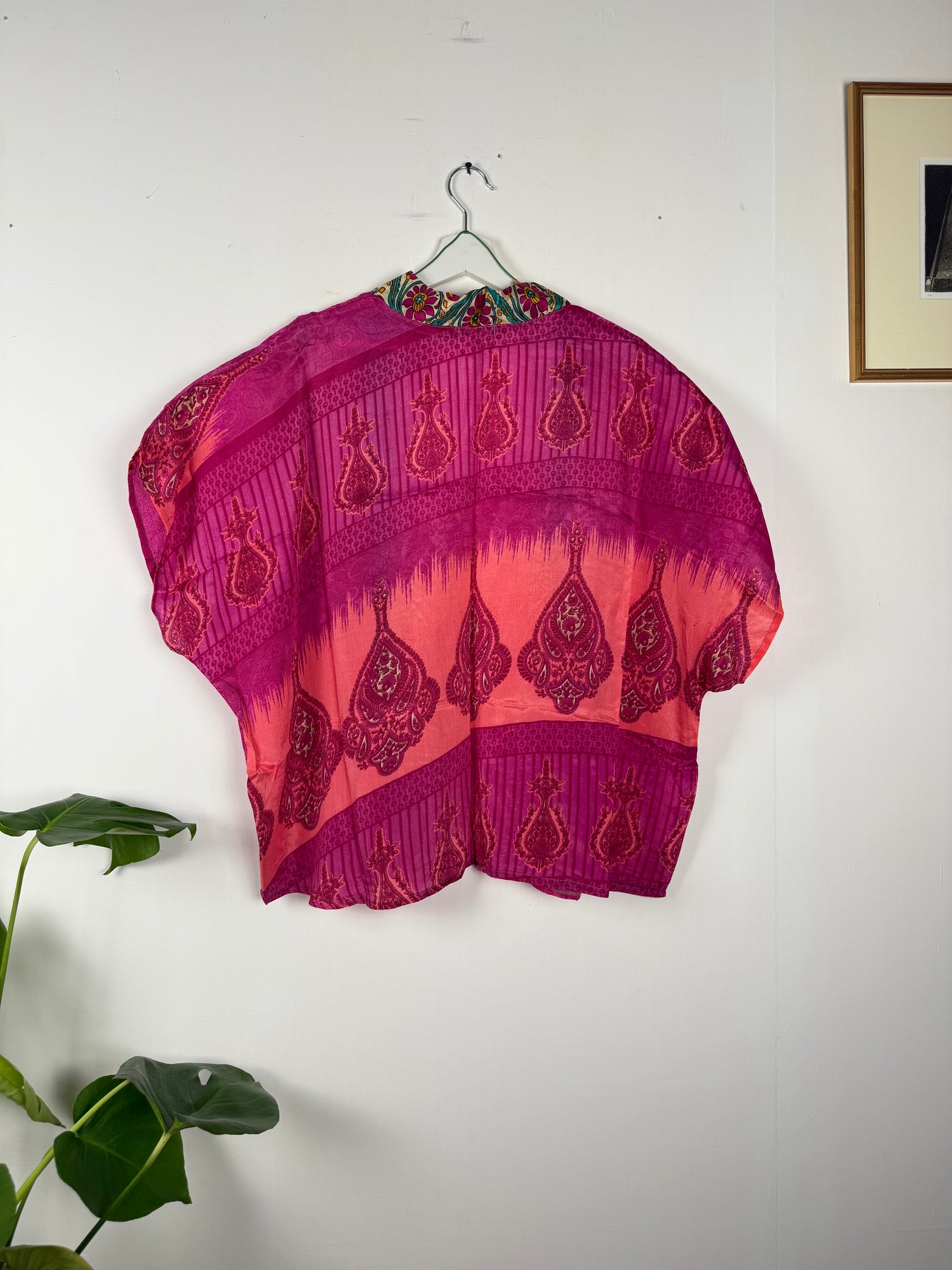 Vintage Saree Silk Shrug Blouse