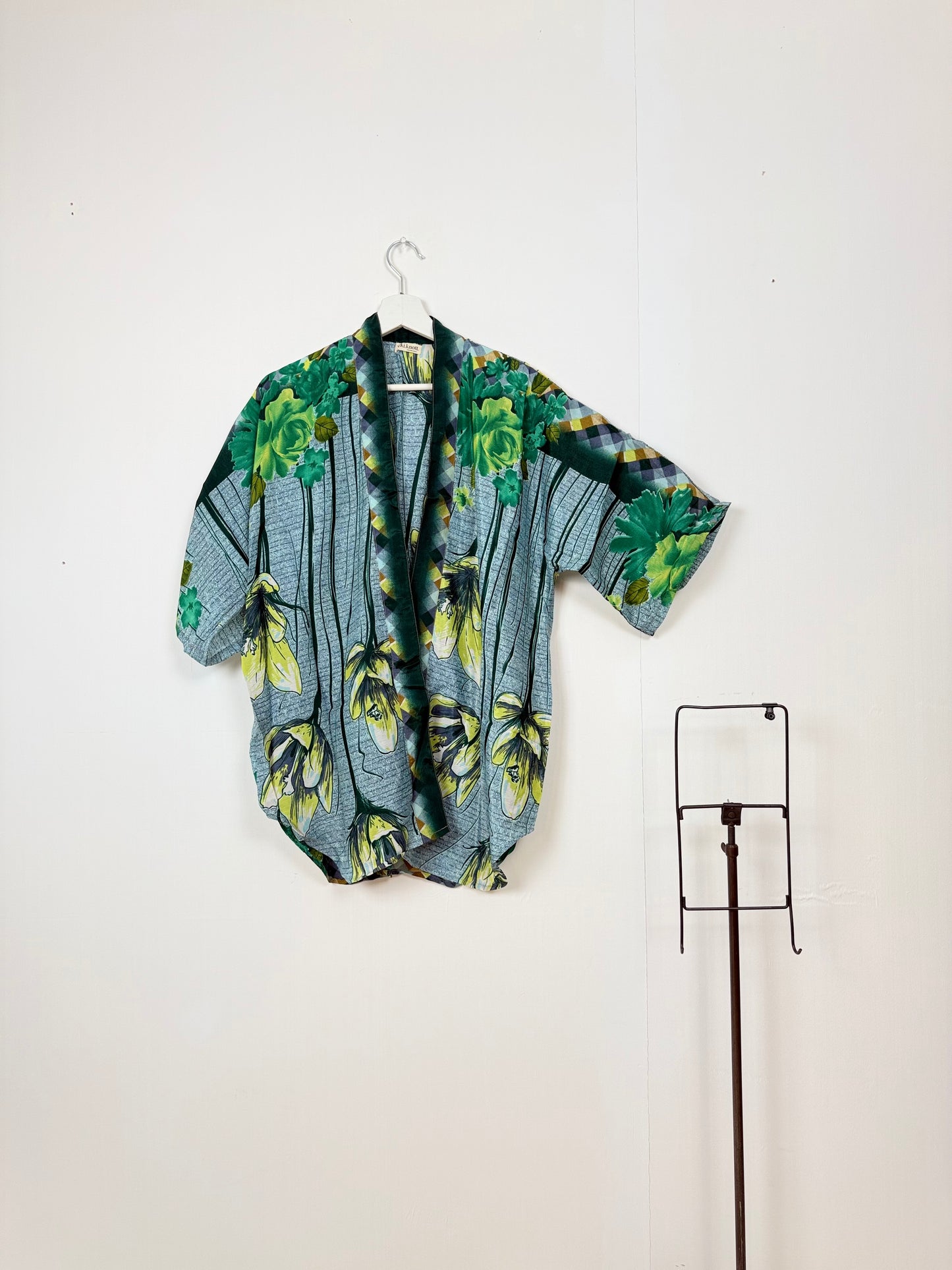 Vintage Saree Silk Trousers & Shirt Co-ordinated Set
