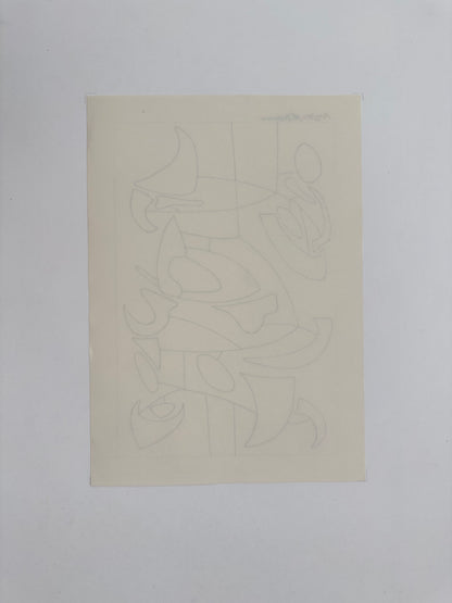 Monochromatic Original Artwork No.214 - ARTHUR ALLAN WILSON, Scottish | 1944-2024