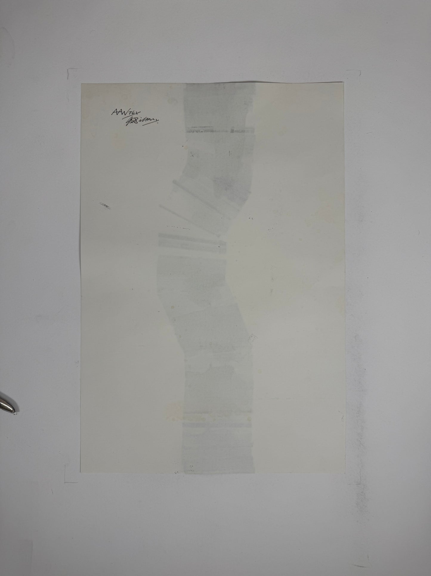 Monochromatic Original Artwork No.327 - ARTHUR ALLAN WILSON, Scottish | 1944-2024