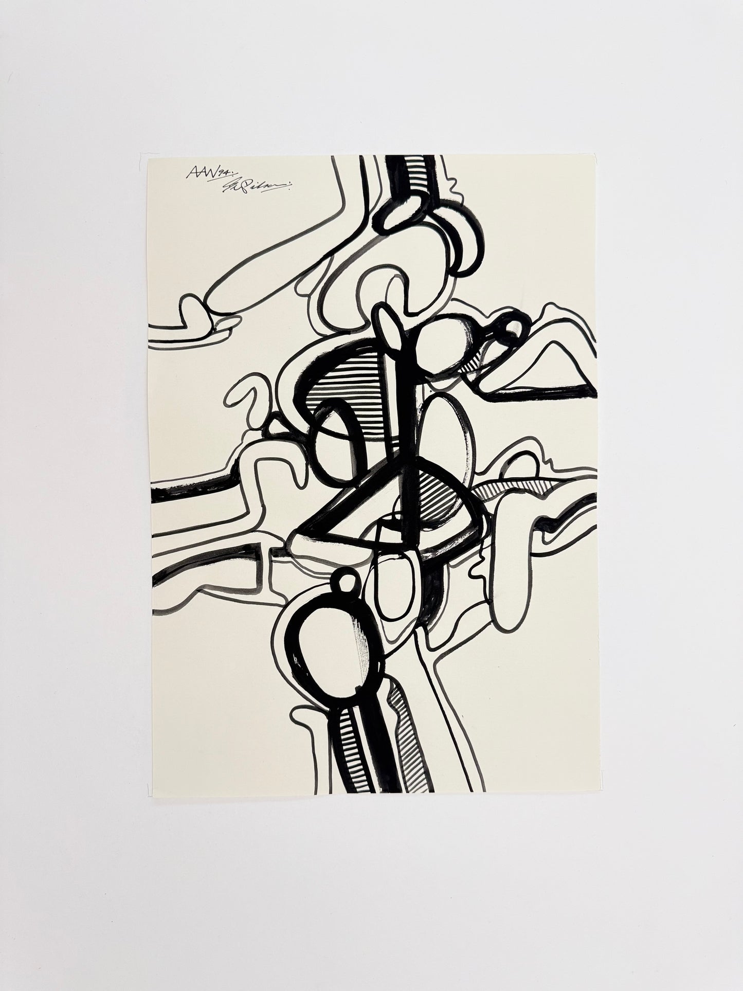 Monochromatic Original Artwork No.251 - ARTHUR ALLAN WILSON, Scottish | 1944-2024