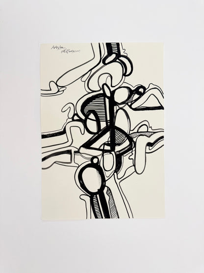 Monochromatic Original Artwork No.251 - ARTHUR ALLAN WILSON, Scottish | 1944-2024