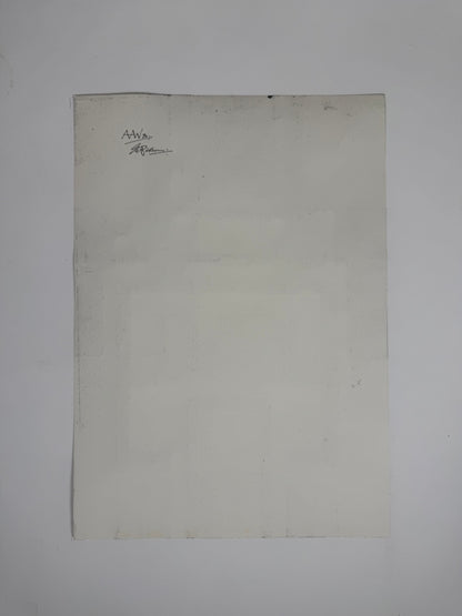 Monochromatic Original Artwork No.311 - ARTHUR ALLAN WILSON, Scottish | 1944-2024