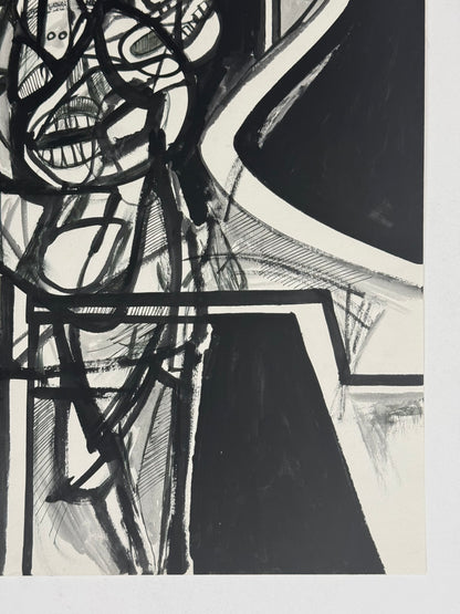 Monochromatic Original Artwork No.319 - ARTHUR ALLAN WILSON, Scottish | 1944-2024