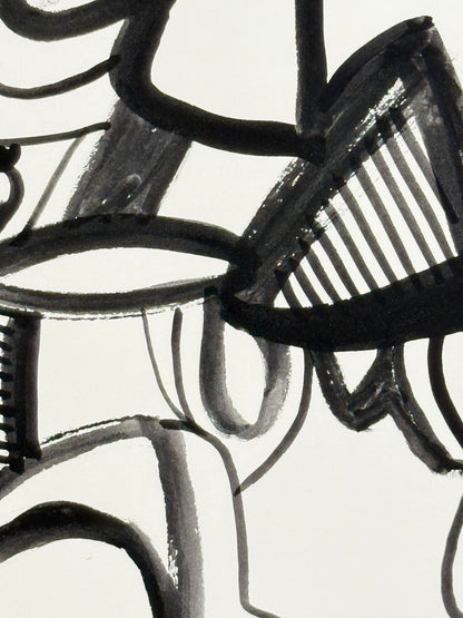 Monochromatic Original Artwork No.250 - ARTHUR ALLAN WILSON, Scottish | 1944-2024