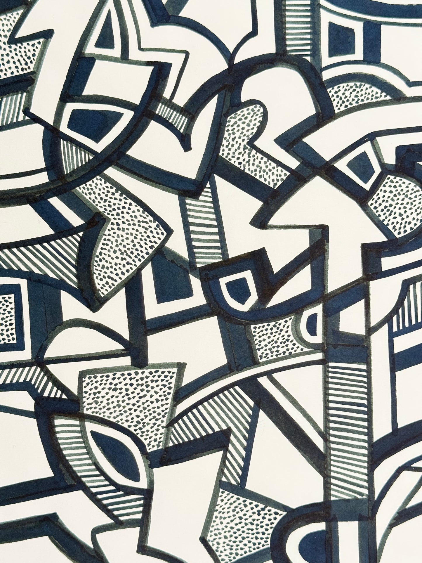 Monochromatic Original Artwork No.242 - ARTHUR ALLAN WILSON, Scottish | 1944-2024