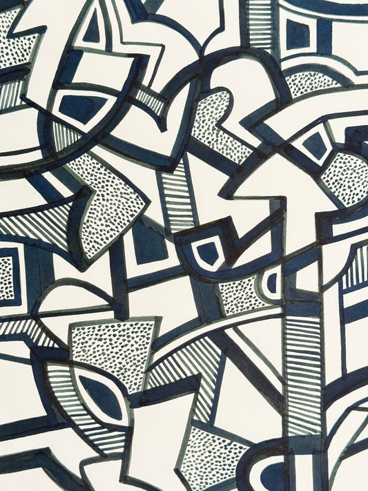 Monochromatic Original Artwork No.242 - ARTHUR ALLAN WILSON, Scottish | 1944-2024
