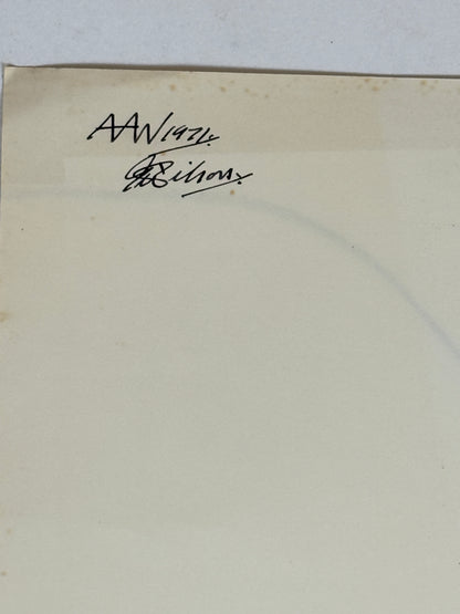 Monochromatic Original Artwork No.340 - ARTHUR ALLAN WILSON, Scottish | 1944-2024