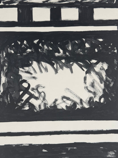 Monochromatic Original Artwork No.304 - ARTHUR ALLAN WILSON, Scottish | 1944-2024