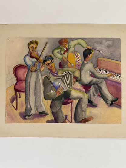 Musicians - from the studio of ERIC RITCHIE & RENA GIBSON