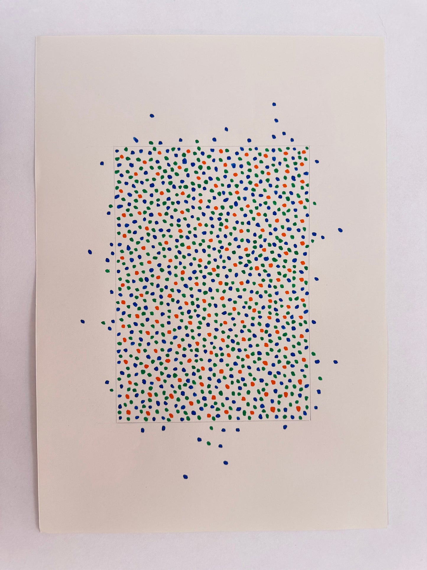 Pointillist Ink on Paper Original Artwork No.17 - ARTHUR ALLAN WILSON, Scottish | 1944-2024