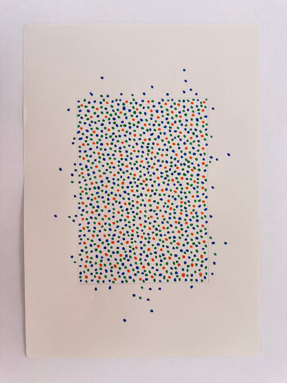 Pointillist Ink on Paper Original Artwork No.17 - ARTHUR ALLAN WILSON, Scottish | 1944-2024