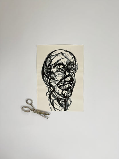 Monochromatic Original Artwork No.264 - ARTHUR ALLAN WILSON, Scottish | 1944-2024