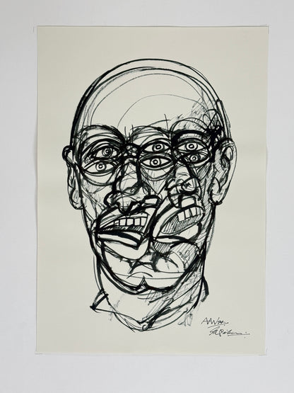 Monochromatic Original Artwork No.282 - ARTHUR ALLAN WILSON, Scottish | 1944-2024