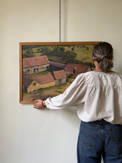Barns | Mid 20th Century Painting